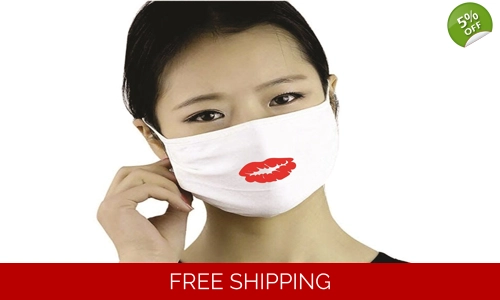 Hot Red Lipstick Lover Face Mask Washable Reusable Social Distancing